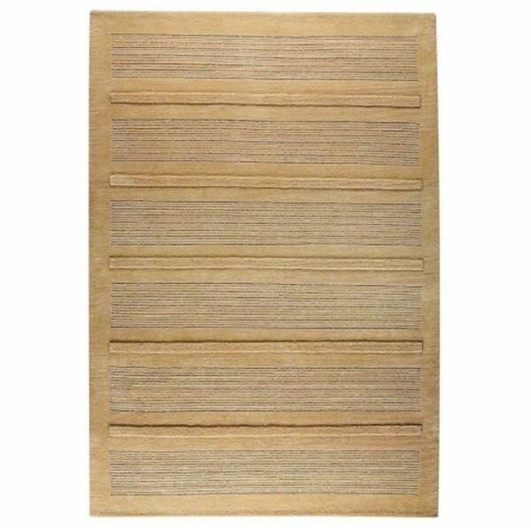 Mat The Basics Boston Beige Rectangle Area Rug- 4 Ft. 6 In. X 6 Ft. 6 In. MTBBOSBEI046066